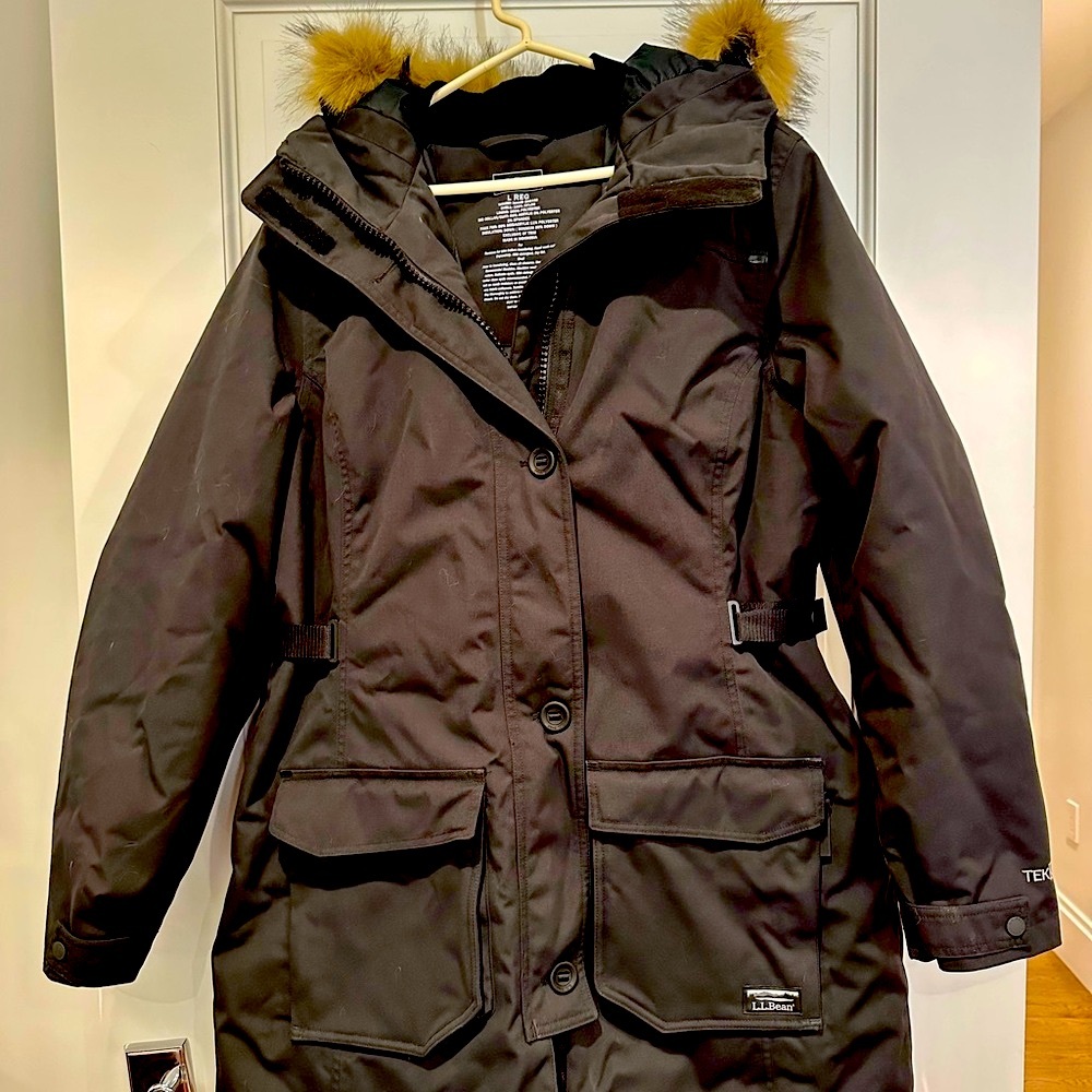 Stay warm and dry in this L.L. Bean Maine Mountain Parka